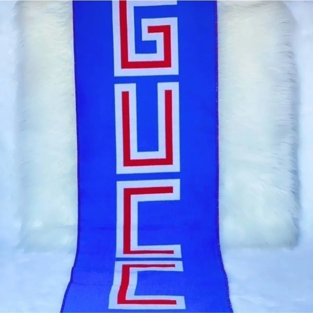 🆕⭐️GUCCI🌟 NEW LTD ED. Sig. Heron Logo Wool Scarf UNISEX (2019) | New w. tags!